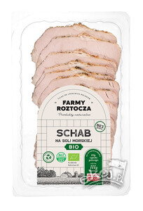 Schab na soli morskiej w PLASTRACH BIO 100g Farmy Roztocza