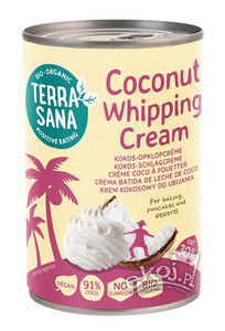 Krem kokosowy do ubijania BIO 400ml Terrasana