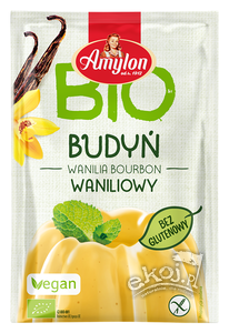 Budyń waniliowy bezglutenowy BIO 40g Amylon