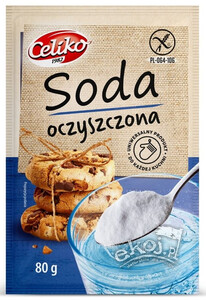 Soda oczyszczona bezglutenowa 80g Celiko