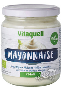 Majonez wegański bez jaj EKO 250ml Vitaquell