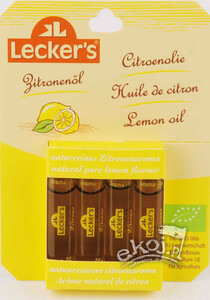 Aromat cytrynowy BIO 4x2ml Leckers