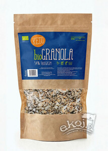 Granola keto bez dodatku cukrów BIO 300g Papagrin