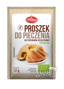 Proszek do pieczenia bezglutenowy BIO 12g Amylon