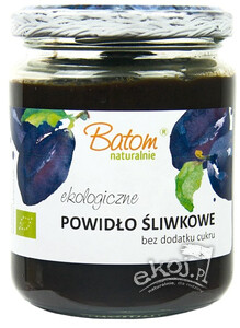 Powidła ze śliwki WĘGIERKI bez cukru BIO 270g Batom