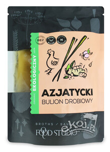 Bulion azjatycki w płynie bezglutenowy BIO 350ml Food Studio