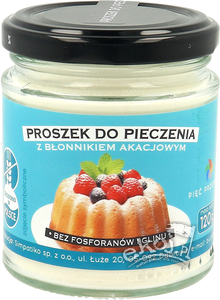 Proszek do pieczenia z błonnikiem akacjowym bezglutenowy 120g Pięć Przemian