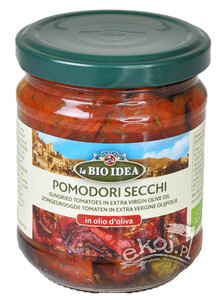 Pomidory suszone w OLEJU BIO 190g La Bio Idea