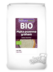 Mąka pszenna graham typ 1850 BIO 1kg Naturavena