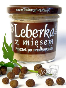 Leberka z mięsem pasztet po wielkopolsku 80g Tradycyjne Jadło
