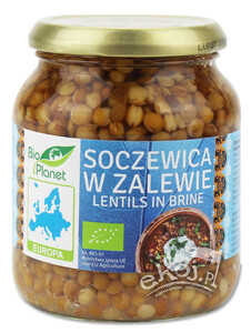 Soczewica w zalewie BIO 360g Bio Planet