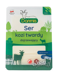 Kozi ser dojrzewający w plastrach 100g Danmis