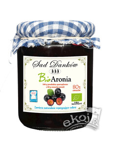 Aronia 80% bez cukru BIO 260g Sad Danków