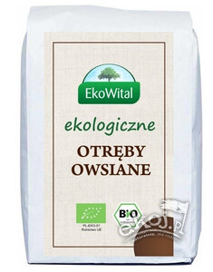 Otręby owsiane BIO 500g Ekowital
