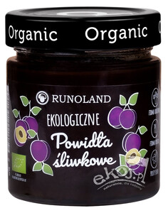 Powidła śliwkowe BIO 230g Runoland