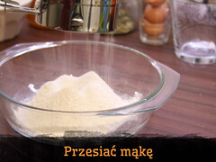 Przesiać mąkę