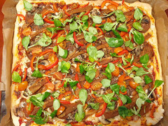 Pizza wegańska 1
