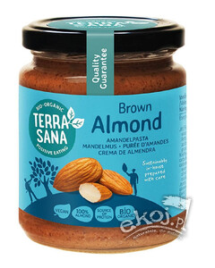 Krem z migdałów prażonych 100% BIO 250g Terrasana