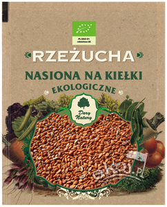 RZEŻUCHA ekologiczne nasiona na kiełki 30g Dary Natury