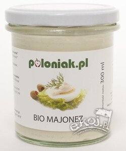 Majonez jajeczny świeży BIO 300ml Poloniak
