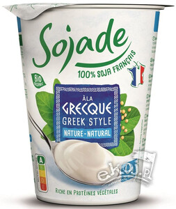 Produkt sojowy naturalny typu Greckiego BIO 400g Sojade