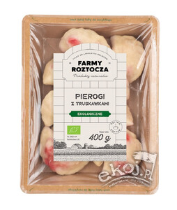 Pierogi z truskawkami BIO 400g Farmy Roztocza