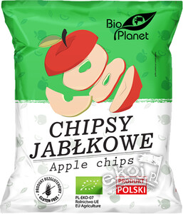 Chipsy jabłkowe EKO 100g Bio Planet