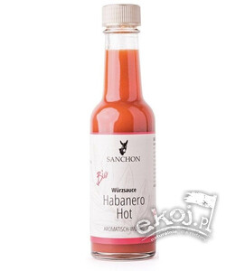 Sos habanero hot BIO 140ml Sanchon