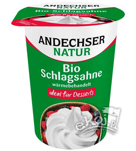 Śmietana 30% tł. BIO 200g Andechser