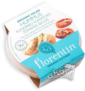Hummus z suszonymi pomidorami świeży EKO bezglutenowy 170g Florentin