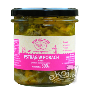 Pstrąg w porach 300g Smolin Fish