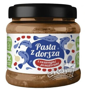 Pasta z dorsza z suszonymi pomidorami 140g Kuterfish