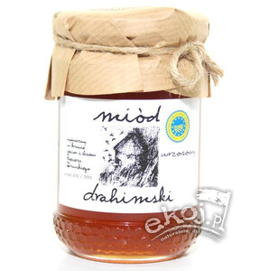 Miód wrzosowy Drahimski 350g Pasieka Fujarskich