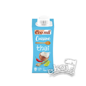 Krem do gotowania kokosowy tajski BIO 200ml Ecomil