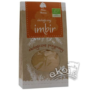 Imbir mielony BIO 60g Dary Natury