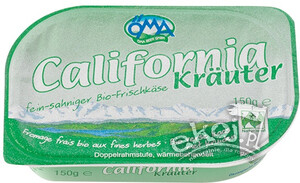 WYPRZEDAŻ Serek kanapkowy ziołowy EKO 150g Oma