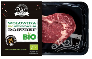 Rostbef wołowy sezonowany BIO Wasąg