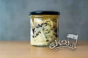 Śledź w marynacie cytrynowo - miodowej z czarnuszką słoik 300g Seafood