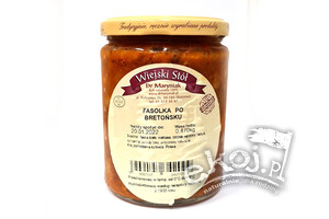 Fasolka po bretońsku 470g Wiejski Stół Dr Maryniak