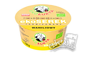 Serek o smaku waniliowym EKO 150g Eko Łukta