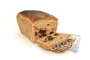 Chleb orkiszowy ze śliwką na zakwasie 650g Dobra Piekarnia