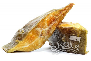 Halibut wędzony na gorąco kawałki 350g Seafood