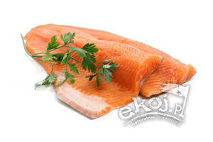 Pstrąg łososiowy świeży filet 1szt. Zielenica