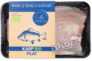 Karp świeży płat BIO Ryby z Serca Natury