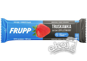 Baton Frupp liofilizowany truskawkowy bezglutenowy 10g Celiko