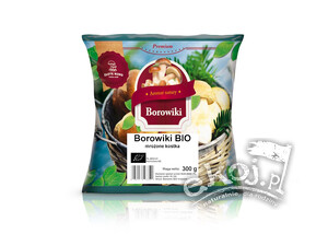 Borowiki mrożone kostka BIO 300g Złote Runo