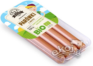 Parówki z indyka BIO 150g Wasąg
