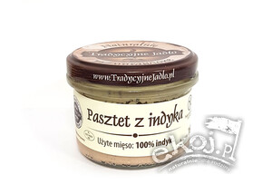 Pasztet z indyka słoik 160g Tradycyjne Jadło