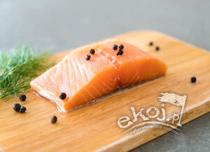 Łosoś wędzony na zimno ok. 250g Seafood