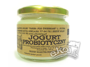 Ekologiczny jogurt probiotyczny 330ml Farma pod Świerkami